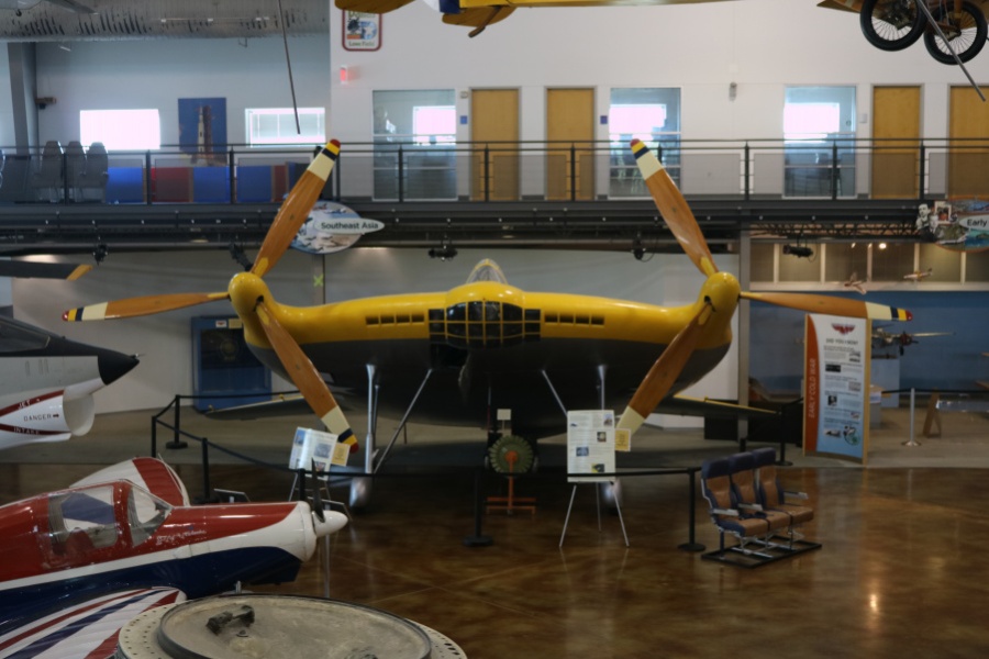 Vought V-173 "Flying Pancake" at the Frontiers of Flight Museum, Dallas Love Field (July 2019)